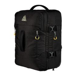Sac de voyage &agrave; roulettes Ares Elite Case 48 L portage dorsal - Noir