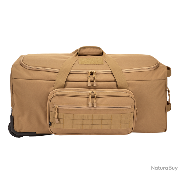 Sac de voyage Brandit US Cooper Trolley 140 L polyester 600D - Camel
