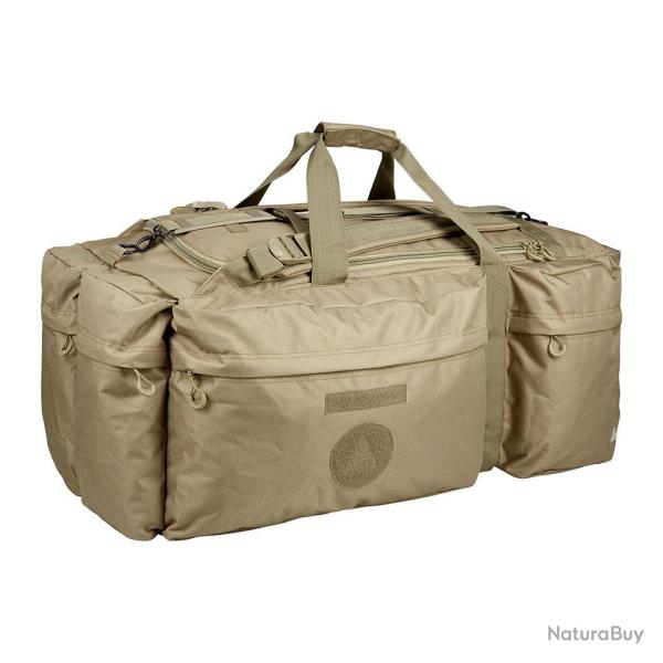 Sac TAP Baroud Ares 100 L 7 poches toile 1200 deniers fond - Coyote / 100L