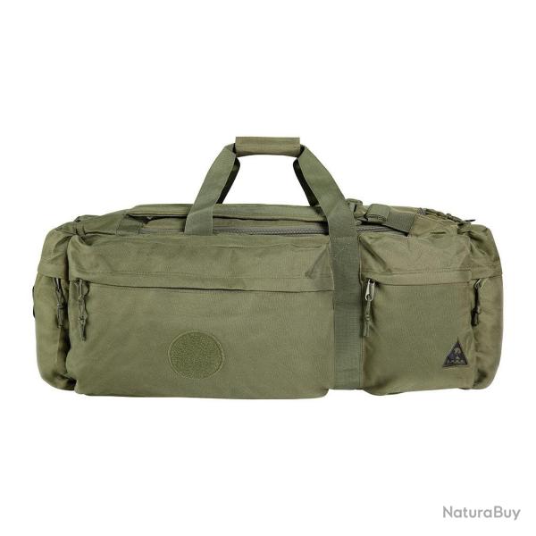 Sac TAP Baroud Ares 100 L 7 poches toile 1200 deniers fond - Vert olive / 100L