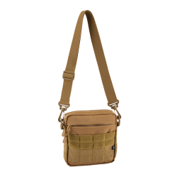 Sacoche Brandit City polyester 600D bandouli&egrave;re d&eacute;tachable - Camel