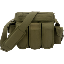 Sacoche Brandit Grab Bag 6 L polyester 600D six poches - Vert olive