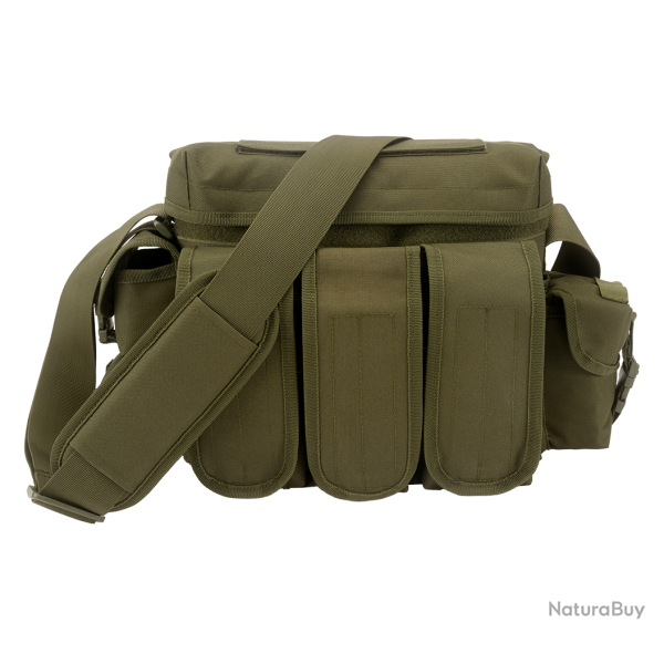 Sacoche Brandit Grab Bag 6 L polyester 600D six poches - Vert olive