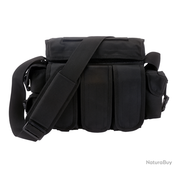 Sacoche Brandit Grab Bag 6 L polyester 600D six poches - Noir