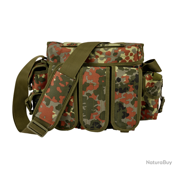 Sacoche Brandit Grab Bag 6 L polyester 600D six poches - Flecktarn