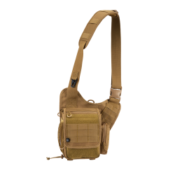 Sacoche Brandit Travel Side polyester 600D bandouli&egrave;re - Camel