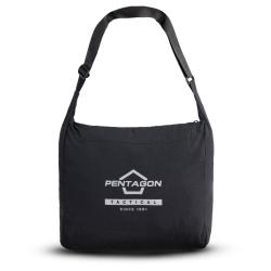Sacoche pliable Pentagon Herald en nylon se repliant dans sa - Noir / Taille unique