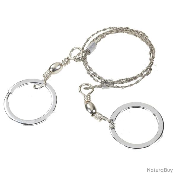 Scie � fil de survie Tac Maven Wiresaw en acier inoxydable - Argent