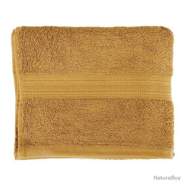 Serviette de toilette Ares en �ponge 50 � 90 cm - Bronze