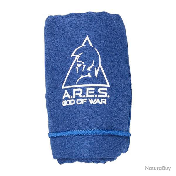 Serviette en microfibre Ares � s�chage rapide, formats - Bleu / 100X50CM