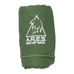 Serviette en microfibre Ares &agrave; s&eacute;chage rapide, formats - Vert arm&eacute;e / 130X80CM
