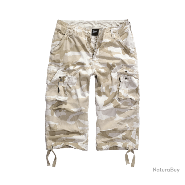 Short 3/4 Brandit Urban Legend en coton doubl� avec cordon - Sandstorm / S