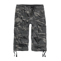 Short 3/4 Brandit Urban Legend en coton doubl&eacute; avec cordon - Dark Camo / 6XL