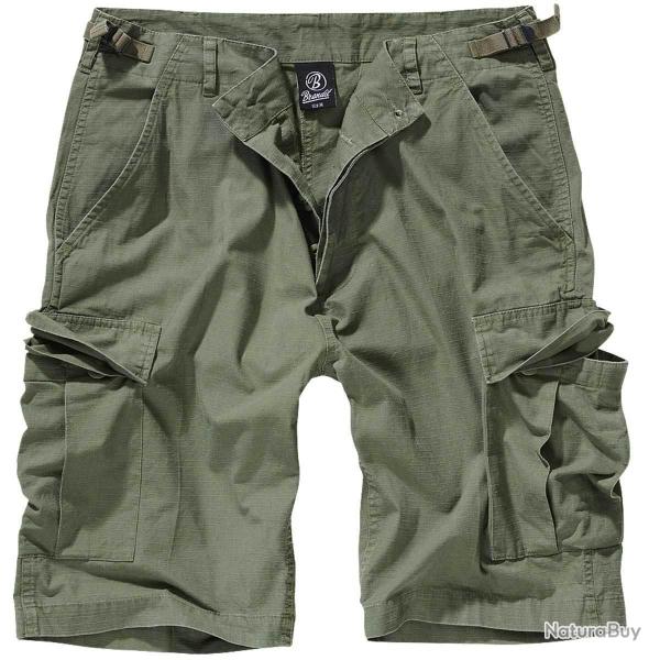 Short Brandit BDU RIPSTOP Vert olive - XL