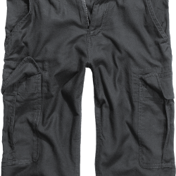 Short Brandit Havannah coupe femme en coton longueur genou - Noir / XS