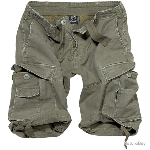 Short Brandit Vintage - Vert olive / XL