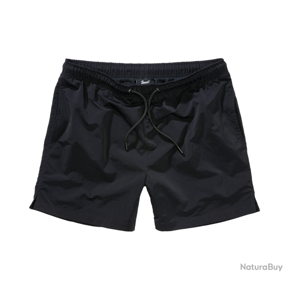 Short de bain Brandit Swimshort Basic en nylon - Noir / 3XL
