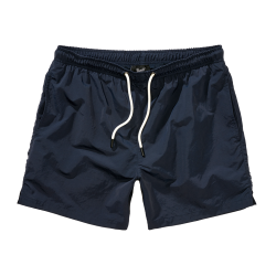 Short de bain Brandit Swimshort Basic en nylon - Bleu Marine / S