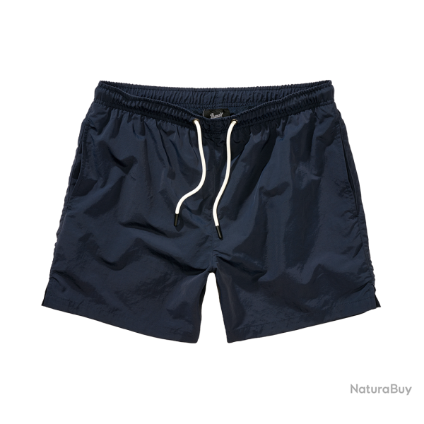 Short de bain Brandit Swimshort Basic en nylon - Bleu Marine / S