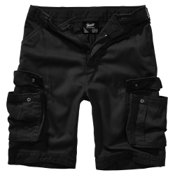 Short enfant Brandit Urban Legend coton l&eacute;ger six poches - Noir / 146/152 cm