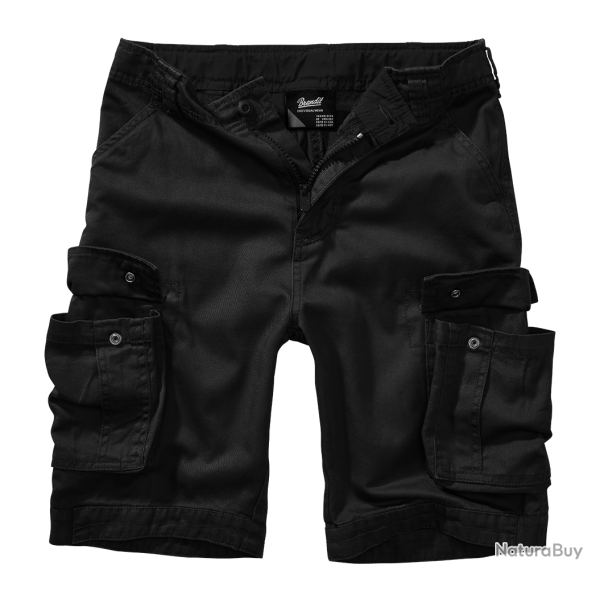 Short enfant Brandit Urban Legend coton l�ger six poches - Noir / 146/152 cm