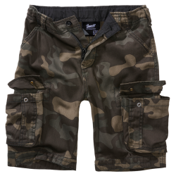 Short enfant Brandit Urban Legend coton l&eacute;ger six poches - Dark Camo / 170/176 cm
