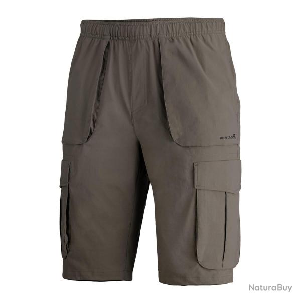 Short fonctionnel Pentagon Arden en nylon extensible 165 g/m� - RAL7013 / L