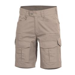 Short tactique Pentagon Lycos en ripstop 215 g/m&sup2; d&eacute;perlant - Kaki / 48
