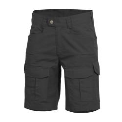 Short tactique Pentagon Lycos en ripstop 215 g/m&sup2; d&eacute;perlant - Noir / 52