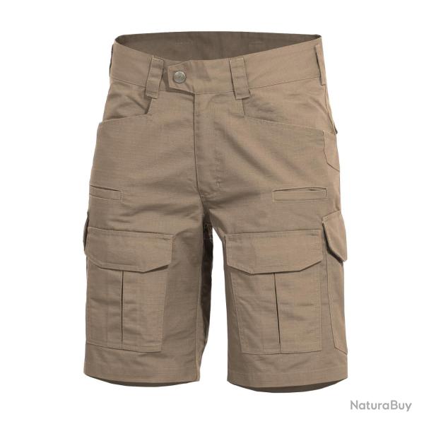 Short tactique Pentagon Lycos en ripstop 215 g/m� d�perlant - Coyote / 48