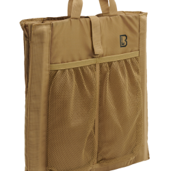 Si&egrave;ge pliant Brandit Foldable Seat 40 x 38 cm dossier - Camel