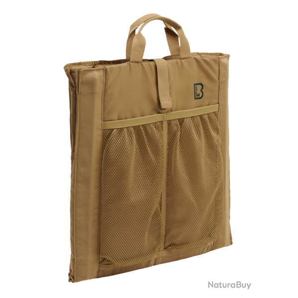 Si�ge pliant Brandit Foldable Seat 40 x 38 cm dossier - Camel