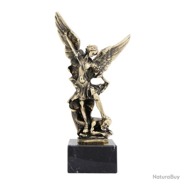 Statue Saint Michel Ares mod�le PM en r�sine inject�e - Bronze