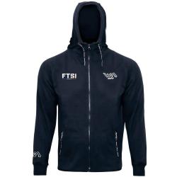 Surv&ecirc;tement &Eacute;l&eacute;gance broderie FTSI 61 % coton avec capuche - Autre / S