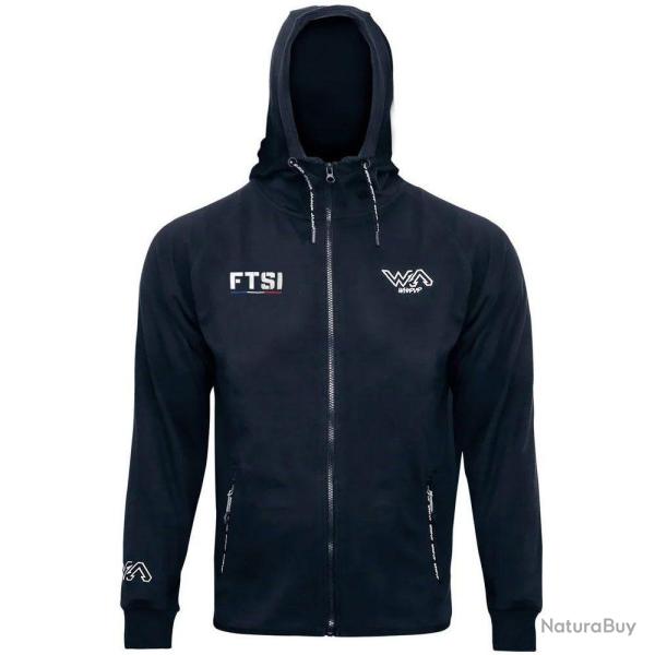 Surv�tement �l�gance broderie FTSI 61 % coton avec capuche - Autre / XL