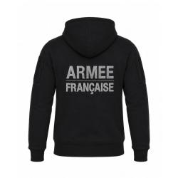 Sweat &agrave; capuche OPEX Spider brod&eacute; coton polyester 325 g/m&sup2; - Noir / 2XL