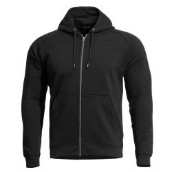 Sweat &agrave; capuche Pentagon Griffin polaire microfibre certifi&eacute; - Noir / XL