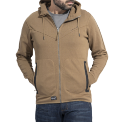 Sweat &agrave; capuche Pentagon Pentathlon 2.0 coton-polyester - Gris / XS