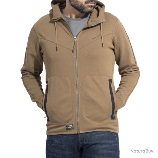 Sweat � capuche Pentagon Pentathlon 2.0 coton-polyester - Gris / XS