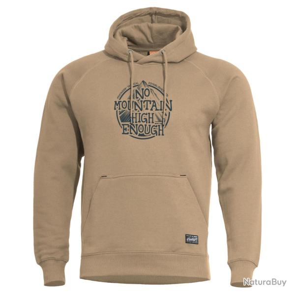 Sweat � capuche Pentagon Phaeton No Mountain coton-polyester - Tan / XL