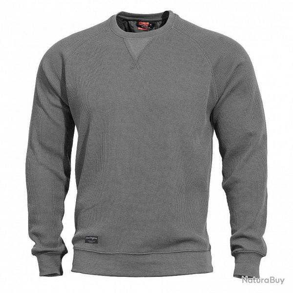 Sweat Pentagon Elysium en coton premium coupe confort - Gris / XXL