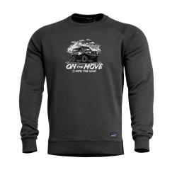 Sweat Pentagon Hawk On the Move coton-polyester 75/25 - Noir / S