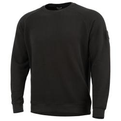Sweat Pentagon Terry 100 % coton int&eacute;rieur bouclette usage - Noir / M