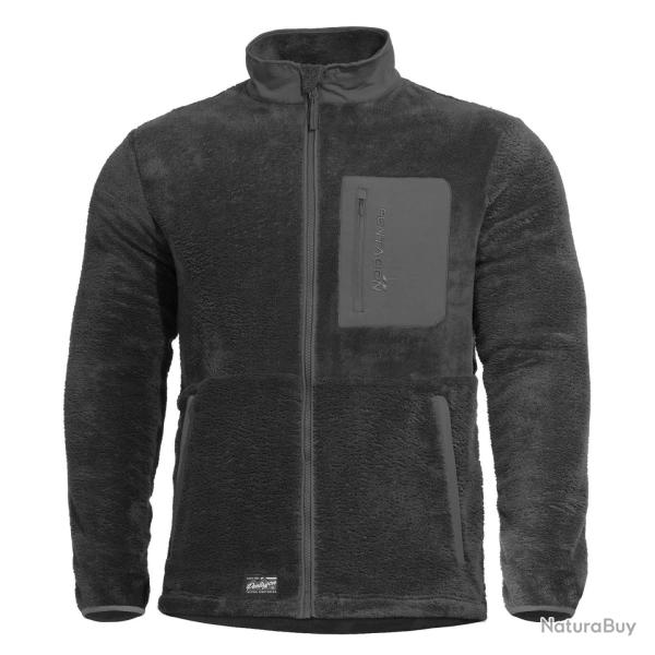 Sweat polaire Pentagon Grizzly nylon Taslon 250 g/m� - Noir / L