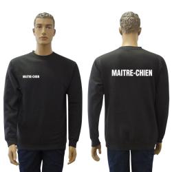 Sweat-shirt molleton gratt&eacute; 280 g/m&sup2; s&eacute;rigraphi&eacute; Ma&icirc;tre-Chien - Autre / XL / Ma&icirc;tre-Chien