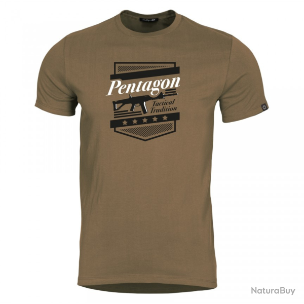 T-shirt Ageron ACR Pentagon - Coyote / XXL