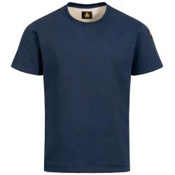 T-shirt anti-coupure Brunnirok Coburg manches courtes niveau - Bleu marine / S