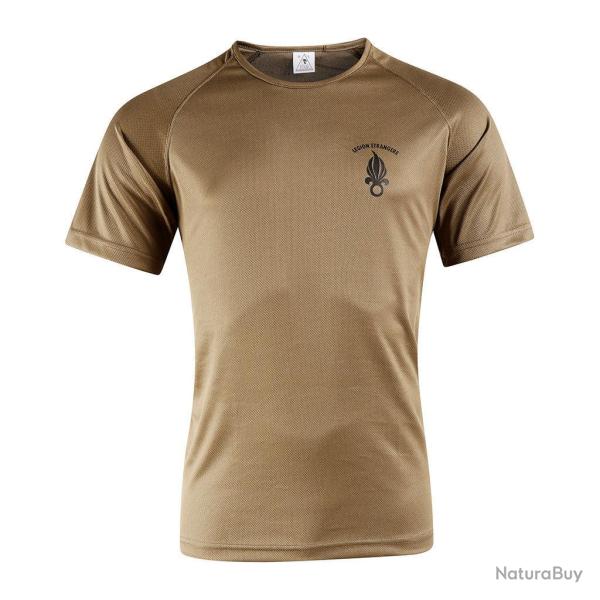 T-shirt Ares Easy-Clim FELIN L�gion �trang�re thermor�gulateur - Coyote / XXL