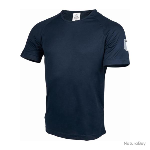 T-shirt Ares Easy-Clim FELIN marquage naval thermor�gulateur - Bleu marine / XL / 15024