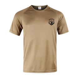 T-shirt Ares Easy-Clim FELIN marquage naval thermor&eacute;gulateur - Coyote / XXL / 7902